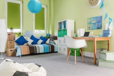 Зеленая комната для мальчика - имеют ли смысл зеленые стены в детской комнате?